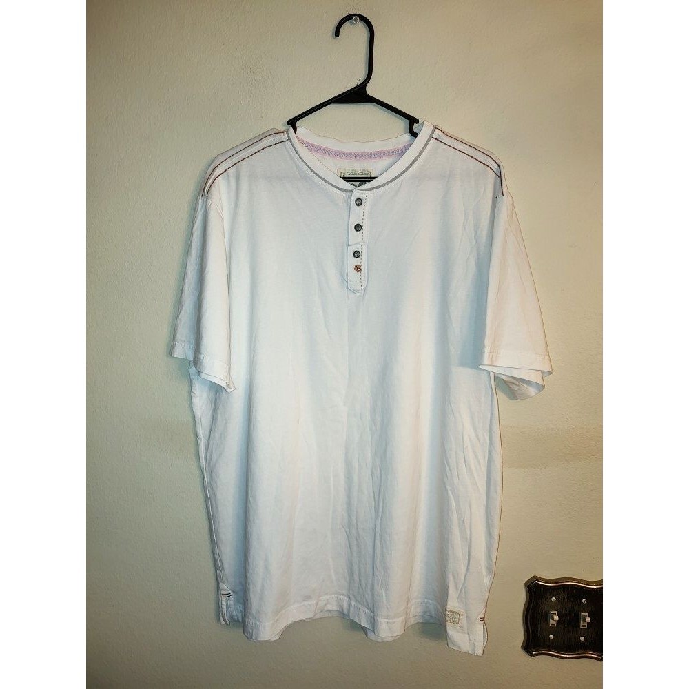 Men's Alexander Julian Colours Short Sleeve 100% Organic Cotton T Shirt Size XXL